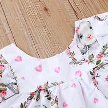 Carregar imagem no visualizador da galeria, Vestido Casual Coelhinha - Tamanhos de 6 meses a 4 anos