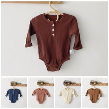 Carregar imagem no visualizador da galeria, Body Casual Unissex Cores Sólidas - Tamanhos de 0 a 3 anos