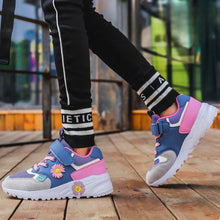 Upload image to gallery viewer, Girls' Floral Kids Sneakers