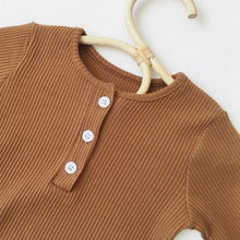 Carregar imagem no visualizador da galeria, Body Casual Unissex Cores Sólidas - Tamanhos de 0 a 3 anos