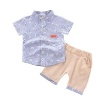 Carregar imagem no visualizador da galeria, Conjunto Boy Flower - Tamanhos 6 meses a 4 anos