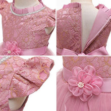 Carregar imagem no visualizador da galeria, Vestido Elegante Festa 5 cores - Tamanhos de 2 a 10 anos