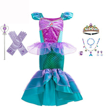 Upload image to gallery viewer, Ariel Enchantment Costume Dress - The Little Mermaid