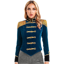 Carregar imagem no visualizador da galeria, Casaco de Circo Ringmaster Manga Comprida Feminina