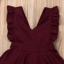 Carregar imagem no visualizador da galeria, Vestido Fashion Decote em V - Tamanhos de 6 meses a 5 anos