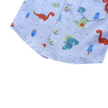 Carregar imagem no visualizador da galeria, Conjunto Dinossauros Animados - Tamanhos 6 meses a 4 anos