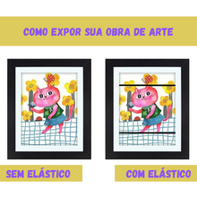 Carregar imagem no visualizador da galeria, Quadro para Desenhos Infantis - Moldura Arte Kids