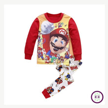 Carregar imagem no visualizador da galeria, Pijama Infantil Manga Longa Super Mario Bros