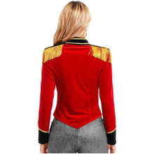 Carregar imagem no visualizador da galeria, Casaco de Circo Ringmaster Manga Comprida Feminina