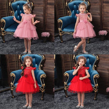 Carregar imagem no visualizador da galeria, Vestido Elegante Festa 5 cores - Tamanhos de 2 a 10 anos