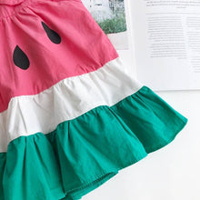 Carregar imagem no visualizador da galeria, Vestido Delicious Melancia - Tamanhos de 18 meses a 6 anos