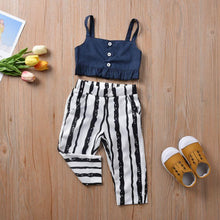 Carregar imagem no visualizador da galeria, Conjunto Listras Elegance - Tamanho 6 meses a 5 anos