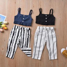 Carregar imagem no visualizador da galeria, Conjunto Listras Elegance - Tamanho 6 meses a 5 anos
