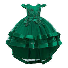Carregar imagem no visualizador da galeria, Vestido Festa Princesa Mullet Alta Qualidade - Tamanhos de 3 a 12 anos