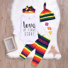 Carregar imagem no visualizador da galeria, Conjuntinho Amor a Primeira Vista Baby Boy e Girl - Tamanhos 0 a 12 meses