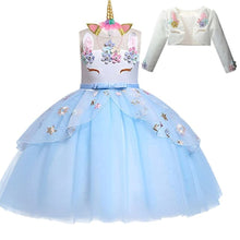 Carregar imagem no visualizador da galeria, Vestido Fantasia Unicórnio (mod. 04)