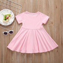 Carregar imagem no visualizador da galeria, Vestido Evasê Básico com Manga - Tamanhos de 2 a 7 anos
