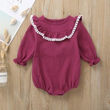 Carregar imagem no visualizador da galeria, Body Detalhe em Babados - Tamanhos 3 meses a 2 anos