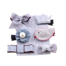 Carregar imagem no visualizador da galeria, Conjunto Prendedores de Cabelo 6 Peças