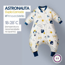 Carregar imagem no visualizador da galeria, Tam: 6m-4 anos | Saco de Dormir | Manga Removível | 3 Espessuras para as 4 Estações