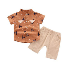 Carregar imagem no visualizador da galeria, Conjunto Summer Avião - Tamanhos de 6 meses a 4 anos