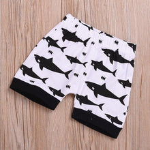 Carregar imagem no visualizador da galeria, Conjunto Shark Verão - Tamanhos 3 meses a 2 anos