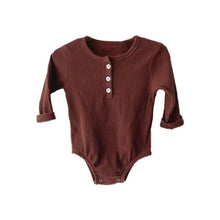 Carregar imagem no visualizador da galeria, Body Casual Unissex Cores Sólidas - Tamanhos de 0 a 3 anos
