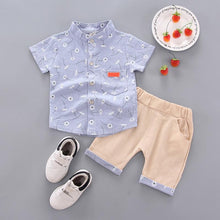 Carregar imagem no visualizador da galeria, Conjunto Boy Flower - Tamanhos 6 meses a 4 anos