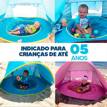 Upload image to gallery viewer, POOLIE® - Children's Beach Tent