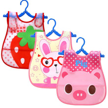 Carregar imagem no visualizador da galeria, Avental de Alimentação Infantil - Kit com 3 Peças