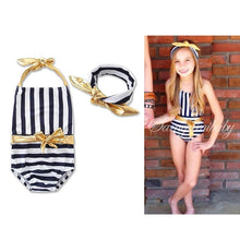 Carregar imagem no visualizador da galeria, Conjunto Maiô + Faixa - Tamanhos de 1 a 6 anos