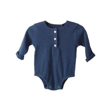 Carregar imagem no visualizador da galeria, Body Casual Unissex Cores Sólidas - Tamanhos de 0 a 3 anos