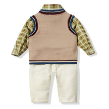 Carregar imagem no visualizador da galeria, Conjunto Casual 3 peças - Tamanhos de 6 meses a 3 anos