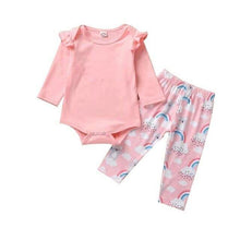 Carregar imagem no visualizador da galeria, Conjuntinhos Arco Íris Baby - Tamanhos de 0 a 18 meses