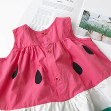Carregar imagem no visualizador da galeria, Vestido Delicious Melancia - Tamanhos de 18 meses a 6 anos