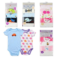 Carregar imagem no visualizador da galeria, Conjunto 5 Body Meninos e Meninas - Tamanhos de 0 a 2 anos