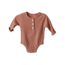 Carregar imagem no visualizador da galeria, Body Casual Unissex Cores Sólidas - Tamanhos de 0 a 3 anos