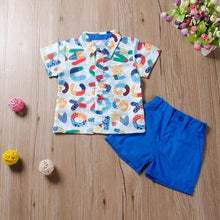 Carregar imagem no visualizador da galeria, Conjunto Casual Letrinhas - Tamanhos de 1 a 6 anos