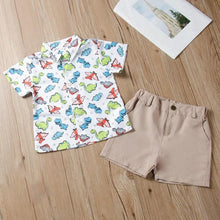 Carregar imagem no visualizador da galeria, Conjunto Desenho dos Dinossauros - Tamanhos de 1 a 6 anos