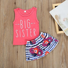Carregar imagem no visualizador da galeria, Conjuntinho Big Sister - Tamanhos de 1 a 5 anos