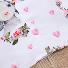 Carregar imagem no visualizador da galeria, Vestido Casual Coelhinha - Tamanhos de 6 meses a 4 anos