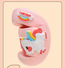Carregar imagem no visualizador da galeria, Chinelo Nuvem Unicórnio Kids