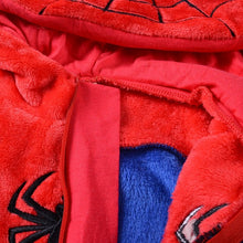 Upload image to gallery viewer, Spider-Man Costume Pajamas with Hood | Size: 0-36 months #Unisex #SpiderMan