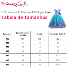 Upload image to gallery viewer, Luxury Princess Ariel Costume Dress - Children's