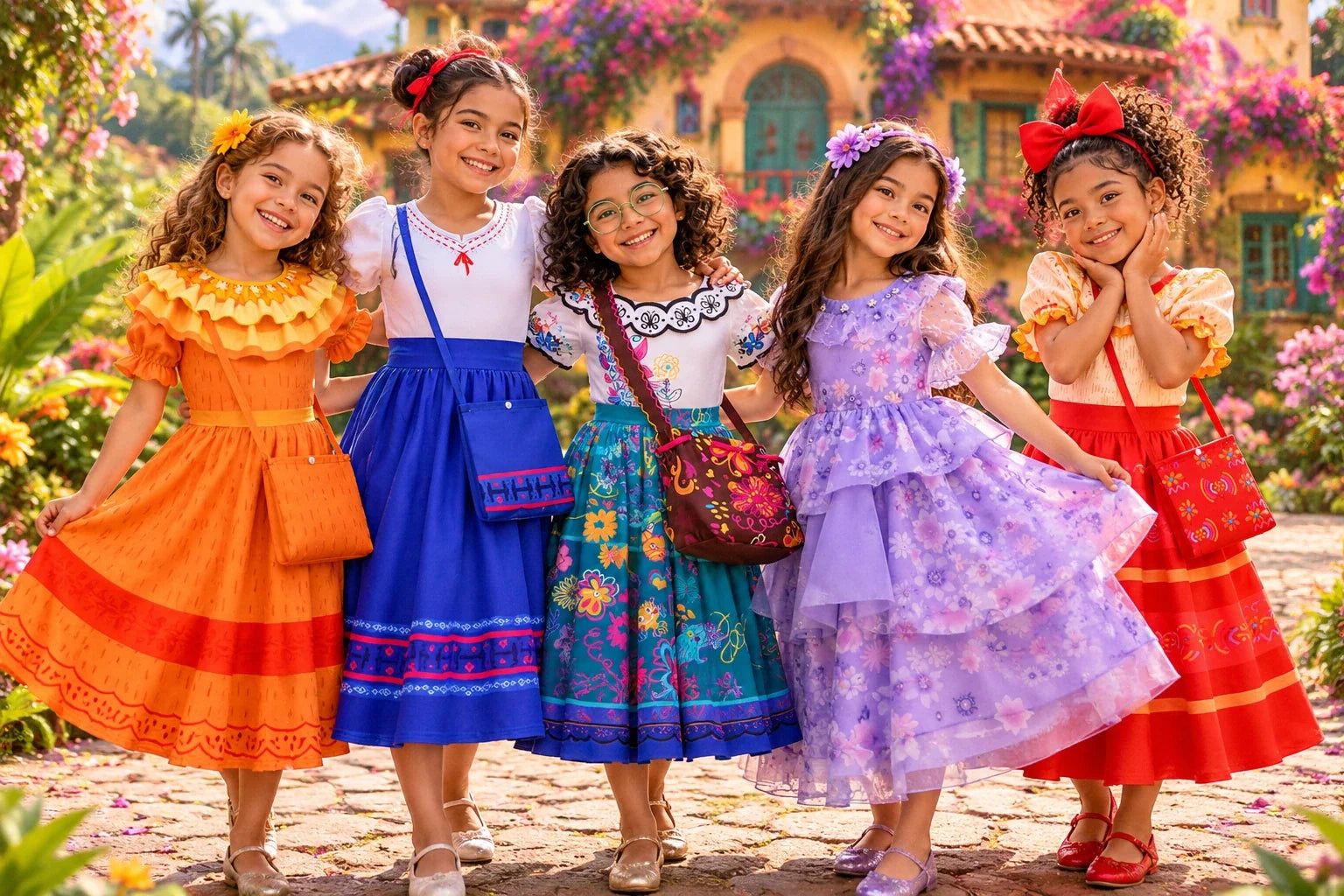 Encanto Costumes for Kids: The Complete Mirabel, Isabela, Luisa, Dolores and Pepa Guide