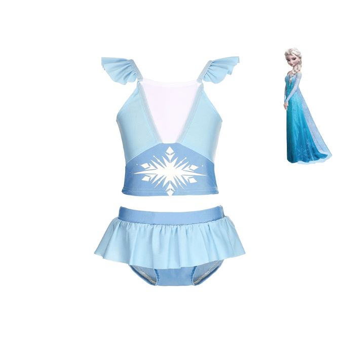 Beachwear Swimsuit 1 Piece Elsa Frozen