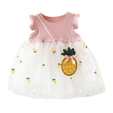 Cute Pineapple Casual Dress