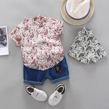 Carregar imagem no visualizador da galeria, Conjunto Casual Estampado - Tamanhos de 3 meses a 4 anos
