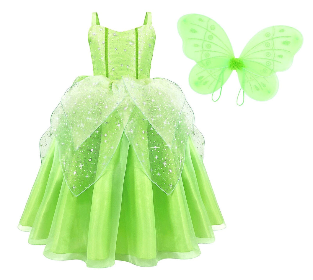 Vestido Fantasia Sininho Tinker Bell - Sininho