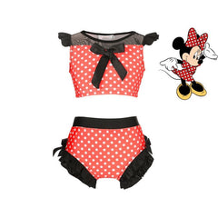 Moda Praia Biquíni 2 Peças Minnie